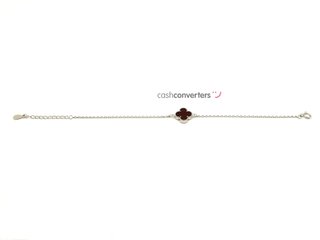 pulsera plata 925mm con piedra con cuarzo