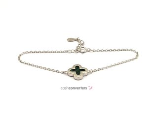 pulsera plata 925mm con piedra con cuarzo