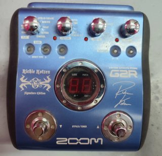 Pedalera Zoom G2R Richie Kotzen