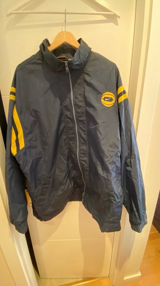 Chaqueta Entrenador vintage Nike Azul Talla XXL