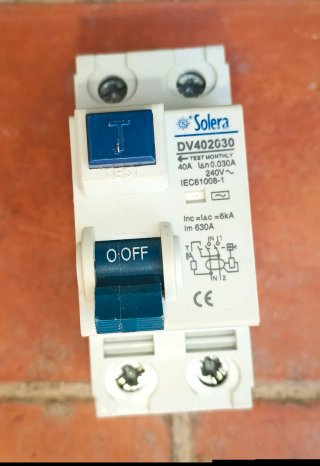 Interruptor Diferencial Solera DV402030
