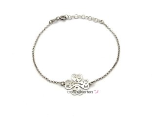 pulsera plata 925mm con piedra con circonita