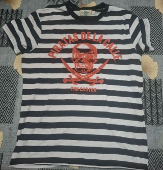 Camiseta Tim Carter Rayas Piratas