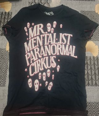 Camiseta Negra Mr. Mentalist