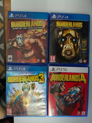 Pack Saga JUEGOS Borderlands PS4