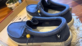 Zapatillas Walk in Pitas Wallabi Marino Talla 44