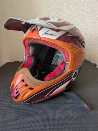 Casco Acerbis Talla M Rojo
