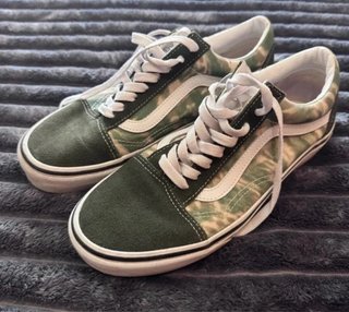 Zapatillas Vans Old Skool Verdes como nuevas