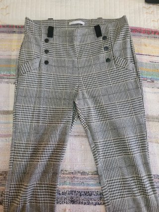 Pantalón de mujer estampado cuadros