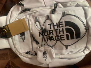 Mochila The North Face blanca nueva