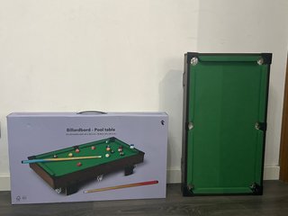 Mini mesa de billar
