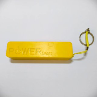 Cargador de batería  Power Bank Llavero Amarillo