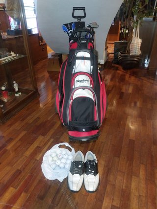 Set di mazze da golf Ballesteros con borsa e carrello