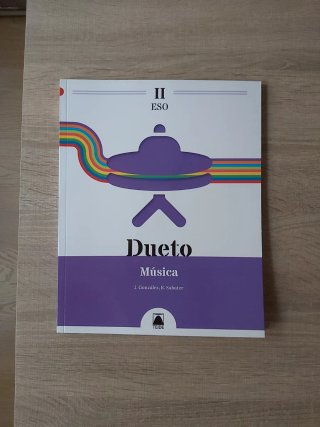 Libro Música Dueto II ESO - Editorial Teide