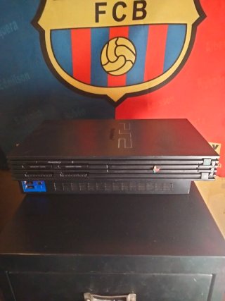 Consola Sony PS2 Negra + NBA Street vol. 2