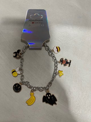 Bracciale con ciondoli Handmade with love