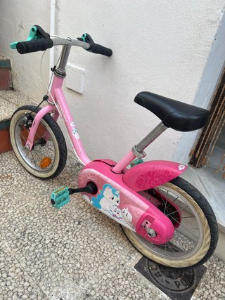 Bicicleta Infantil Rosa Btwin