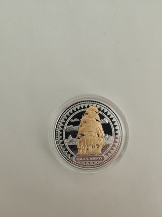 Onza de Plata 999 Islas Pitcairn H.M.A.V. Bounty