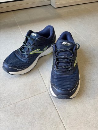 Zapatillas Joma Running Azul y Blanco