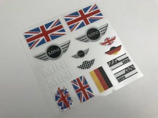 Pegatinas vinilo Mini Cooper