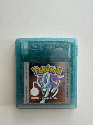 Cartucho Pokémon Cristal Game Boy CGB-BYTS-ESP