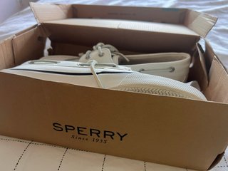 Zapatos Sperry blancos