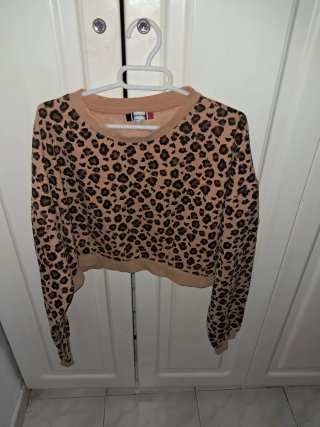 Sudadera Estampado Animal Print Jennyfer