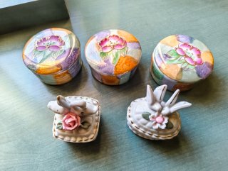 Lote de 5 Cajas Decorativas