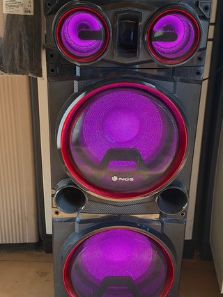Altavoz NGS con luces LED