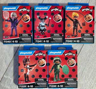 Lotto 5 Set Playmobil Miraculous