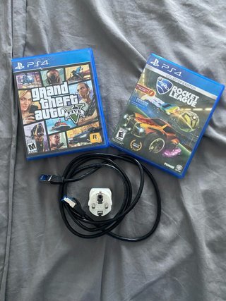 PS4 GTA V y Rocket League Collector's Edition
