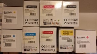 Set 9 Toner TN325 per Stampanti Brother colorlaser