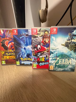 Pacchetto 4 giochi Nintendo Switch