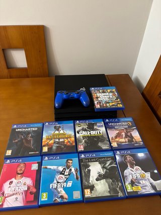 playstation 4 Pro mando y juegos