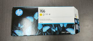 Cartucho de Tinta HP 766 Amarillo 300ml