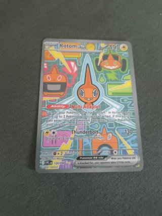 Carta Pokémon Rotom ex
