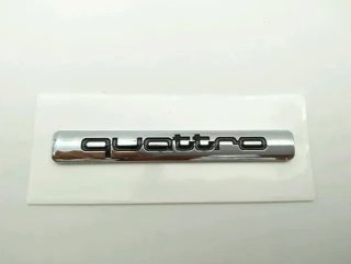 Emblema logo Audi Quattro 76 mm