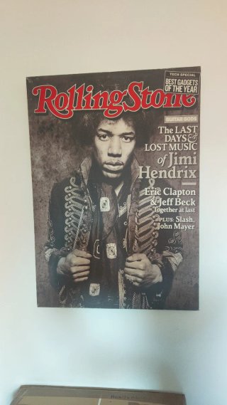 Lienzo Rolling Stone Jimi Hendrix