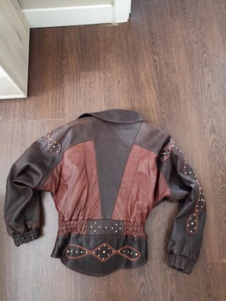 Chaqueta de cuero mujer