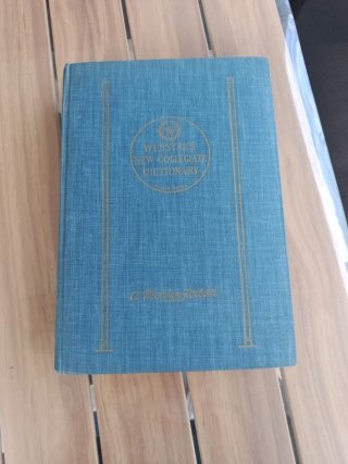 Diccionario Vintage Americano Webster 1953