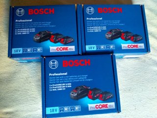 NUEVO Cargador y Baterías Bosch Professional 18V