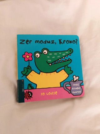 Libro infantil Zer moduz, Kroko?