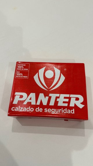 Zapatos de seguridad PANTER rojos
