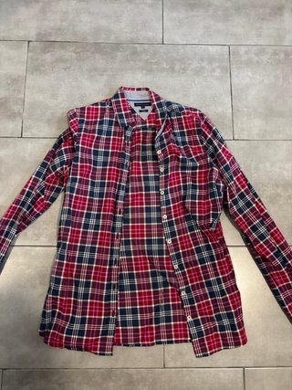 Camisa Tommy Hilfiger Cuadros Talla M