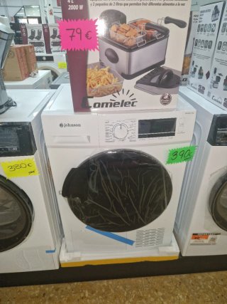 Lavadoras y secadoras desde 279€
