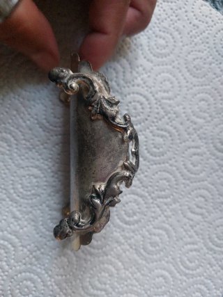 Mini porta grissini in argento
