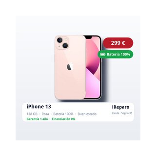 iPhone 13 128GB Rosa