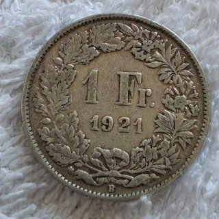 Svizzera 1 Franco Argento 1921