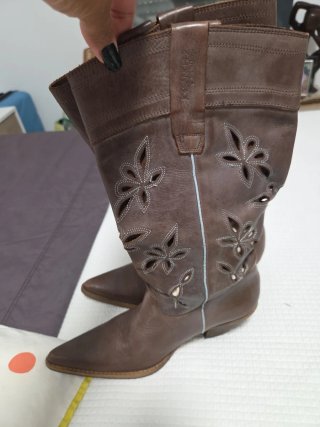 Botas camperas piel JON SANCHEZ altas