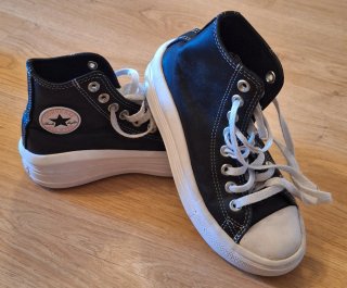 Converse piel niña talla 35